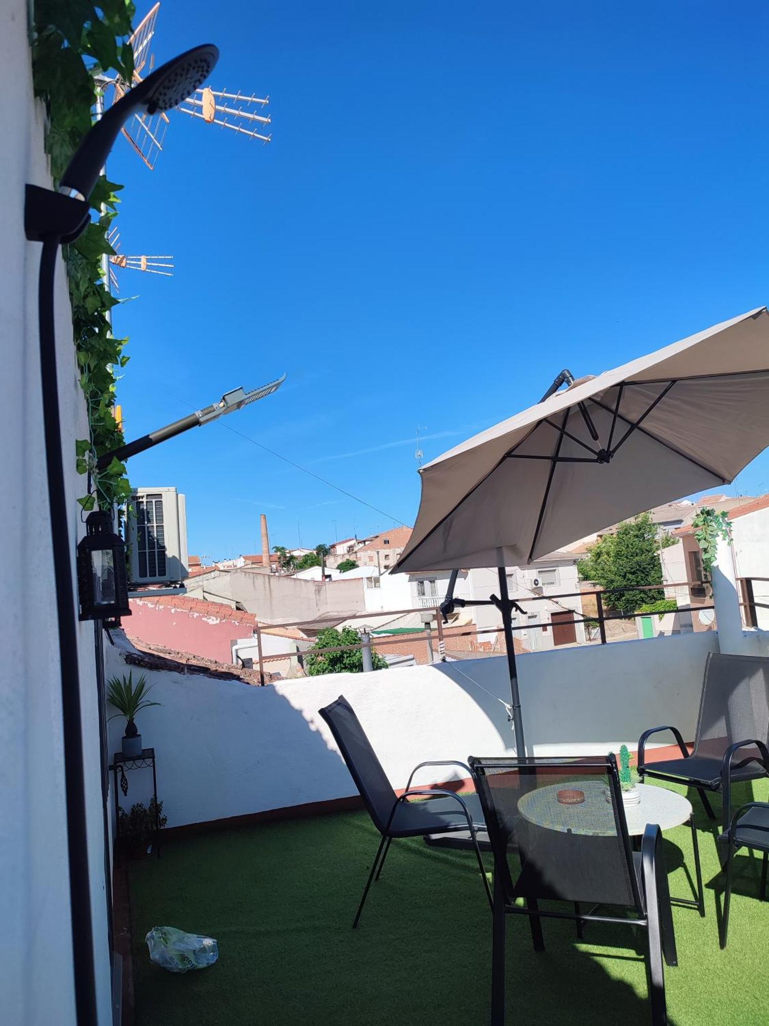Casa Luzon, Terraza-Solarium Con Ducha Y Salon Rustico Apartment Villarejo de Salvanes Exterior photo