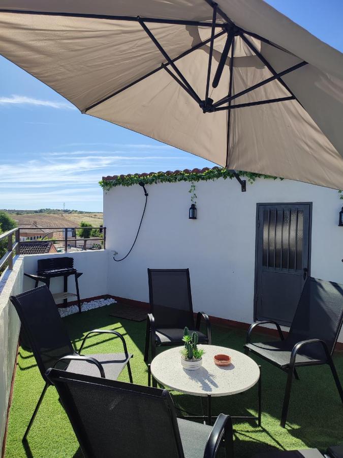 Casa Luzon, Terraza-Solarium Con Ducha Y Salon Rustico Apartment Villarejo de Salvanes Exterior photo